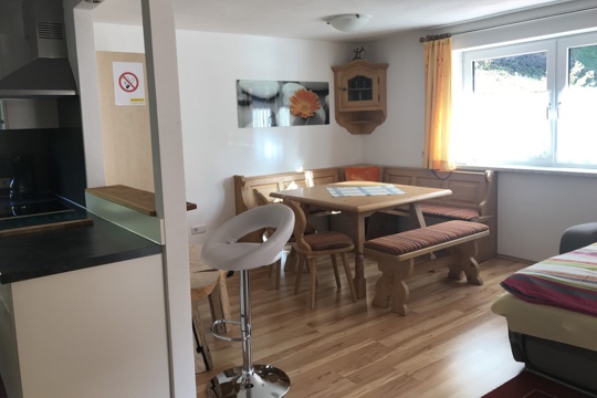 Essecke in der Wohnküche