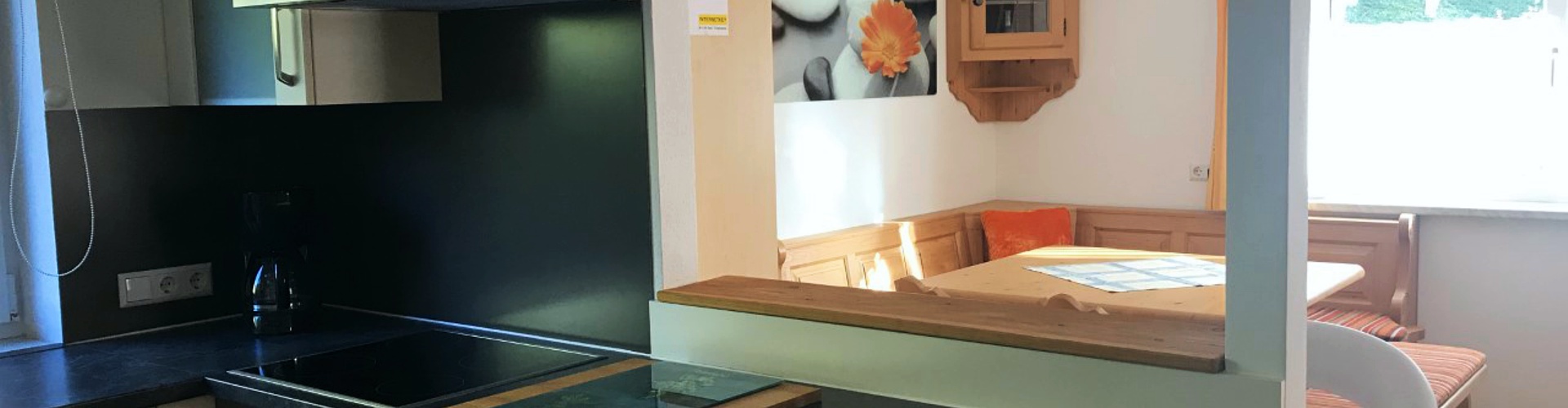 Küche - Appartement Alpenperle